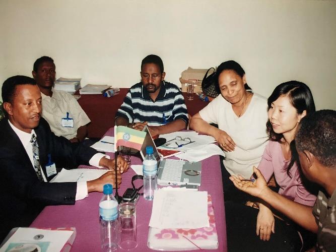 ヨード欠乏症対策会議にエチオピア代表団とともに出席（タンザニア）